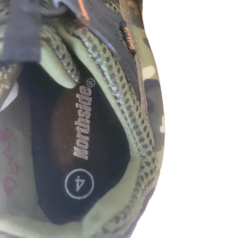 NORTHSIDE Boy's Sz 4‎ Green Camo Water Shoes